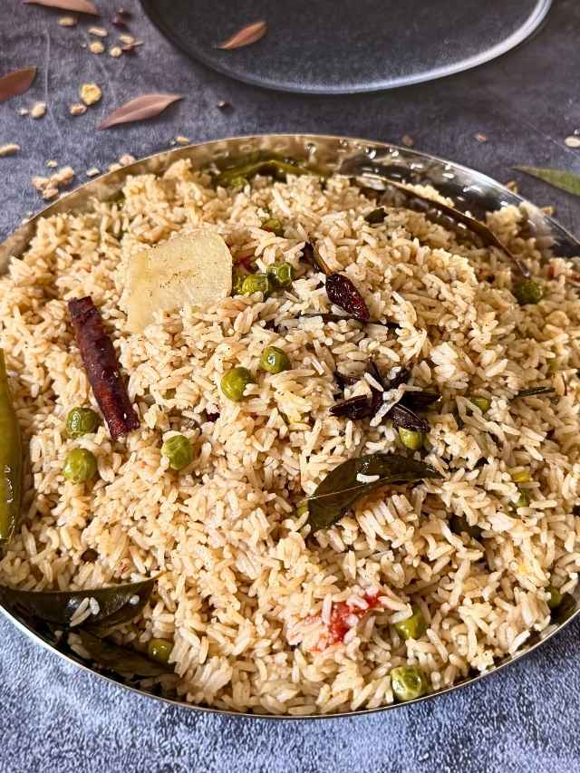 Aloo matar pulao