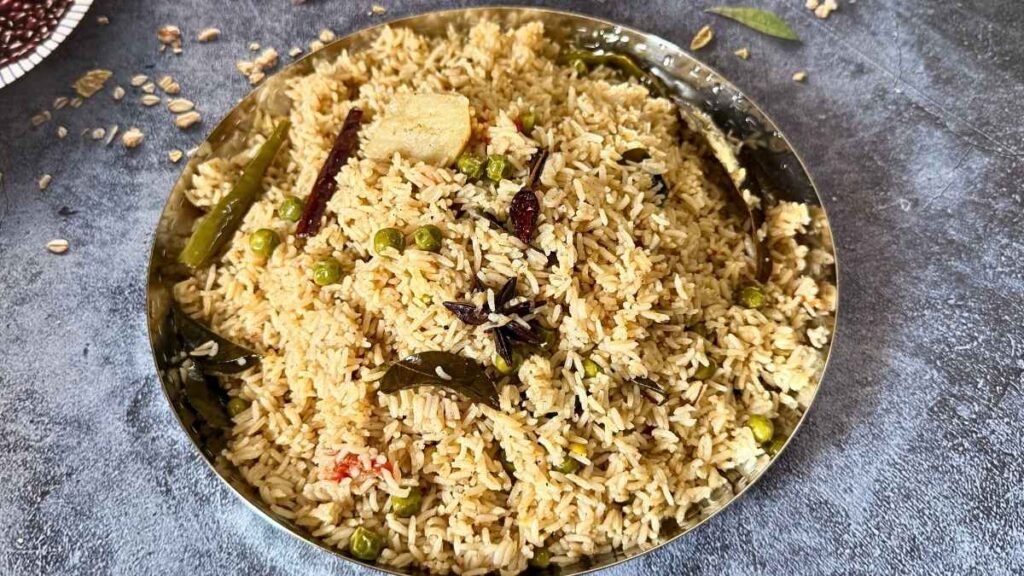 aloo matar pulao recipe