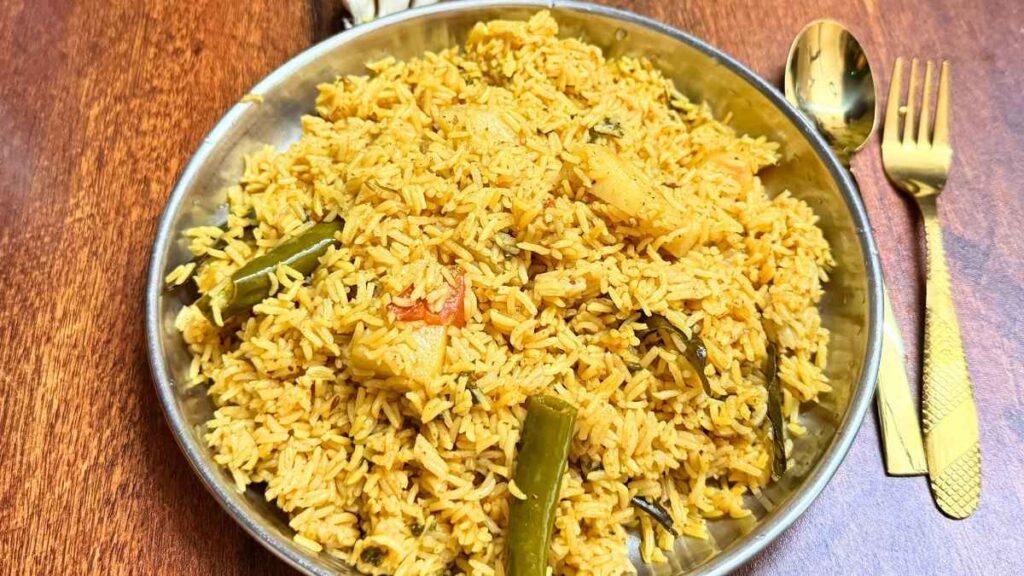 aloo pulao