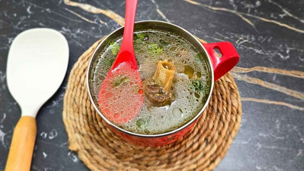 mutton bone soup recipe