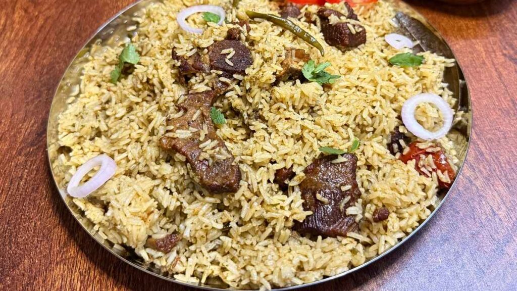 mutton pulao