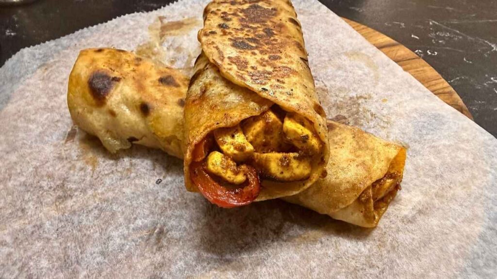 paneer roll recipe