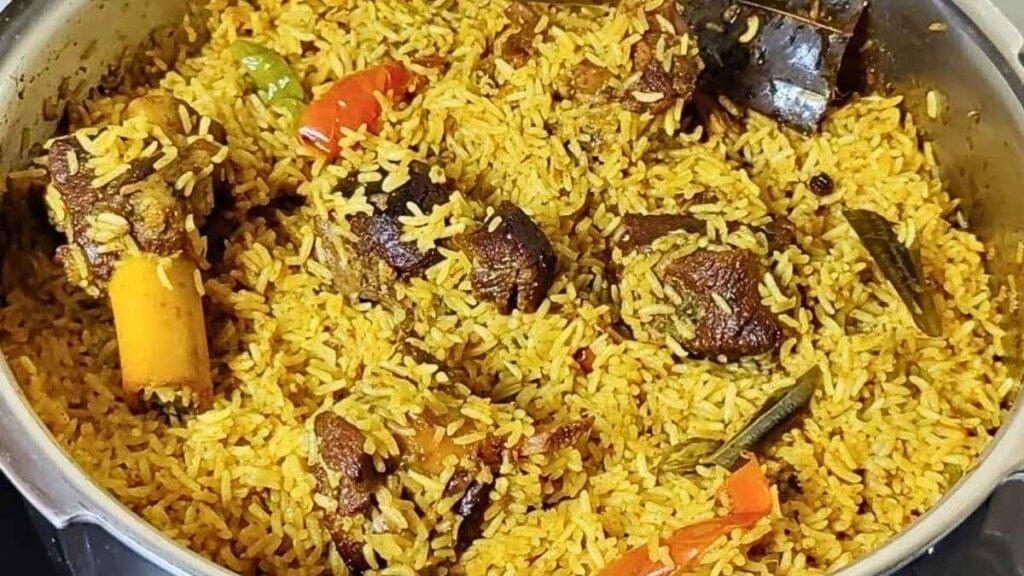 mutton pulao